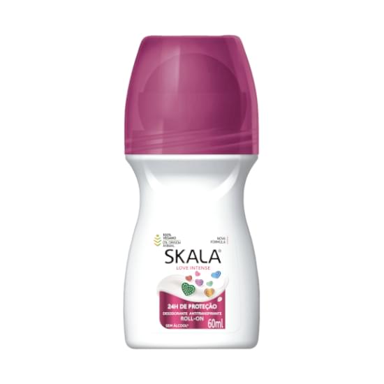 Imagem de Desodorante roll-on feminino skala kids love intense 60ml