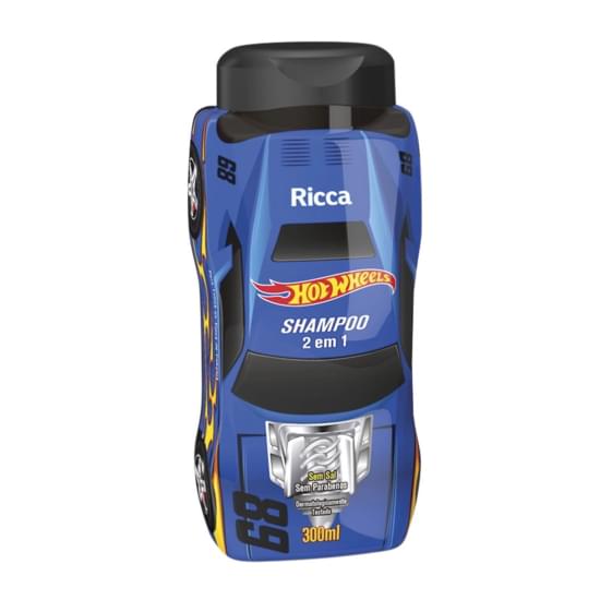 Imagem de Ricca hotwheels sh 2x1 300ml turbinado