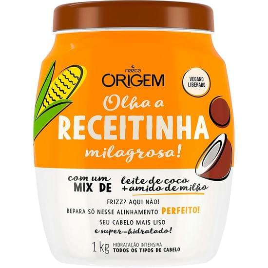 Imagem de Creme para tratamento origem amido de milho e leite de 1kg