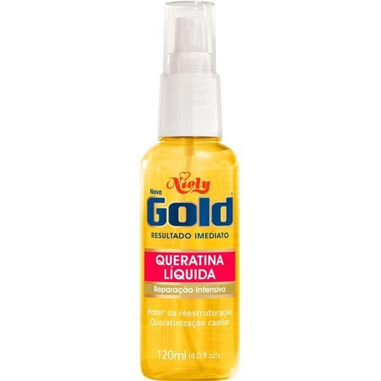 Imagem de Spray capilar niely gold queratina reparação 120ml