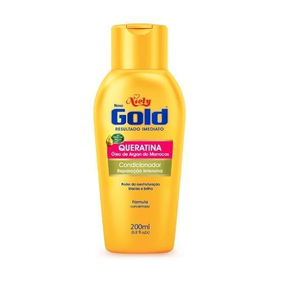 Imagem de Condicionador niely gold reconstrução potente queratina-v + extrato de jambu 200ml