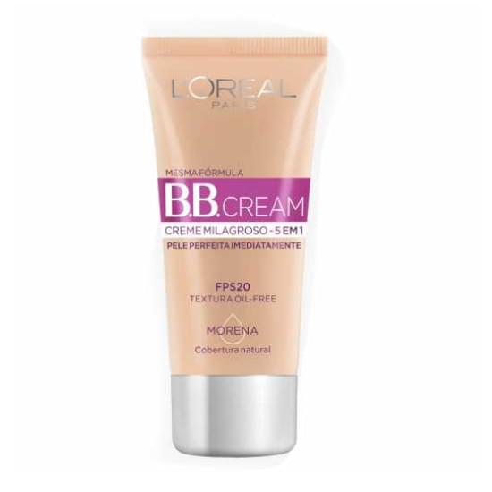 Imagem de Bb cream base morena fps 20 30ml