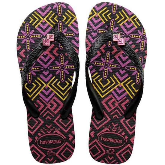 Imagem de Sandália havaianas feminina top gracia preto 35/36