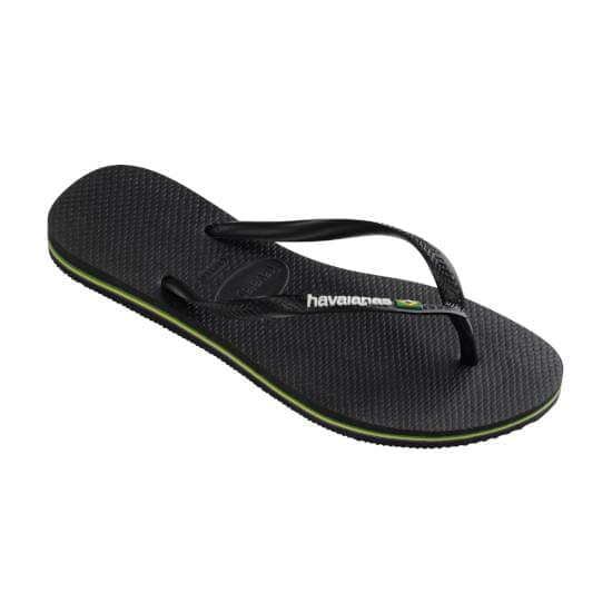 Imagem de Sandália havaianas feminina slim brasil preto 39/40