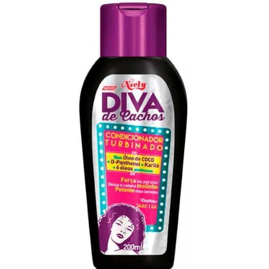 Imagem de Condicionador niely diva de cachos turbinado 200ml