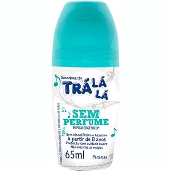 Imagem de Desodorante roll-on infantil trá lá lá kids sem perfume 65ml