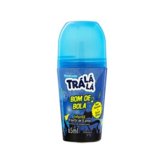 Imagem de Desodorante roll-on infantil trá lá lá kids bom de bola 65ml