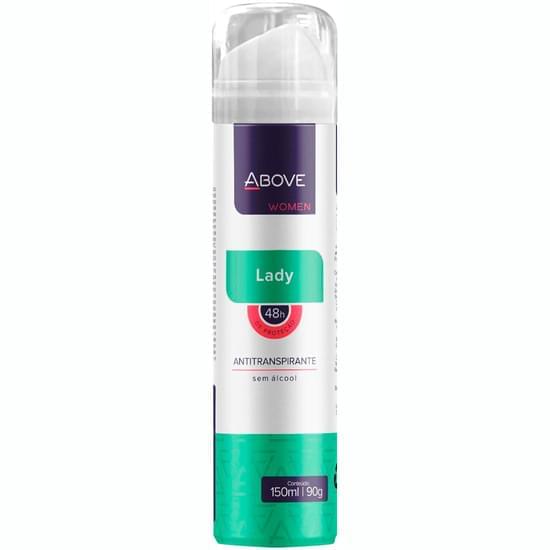 Imagem de Desodorante aerosol feminino above lady 90g