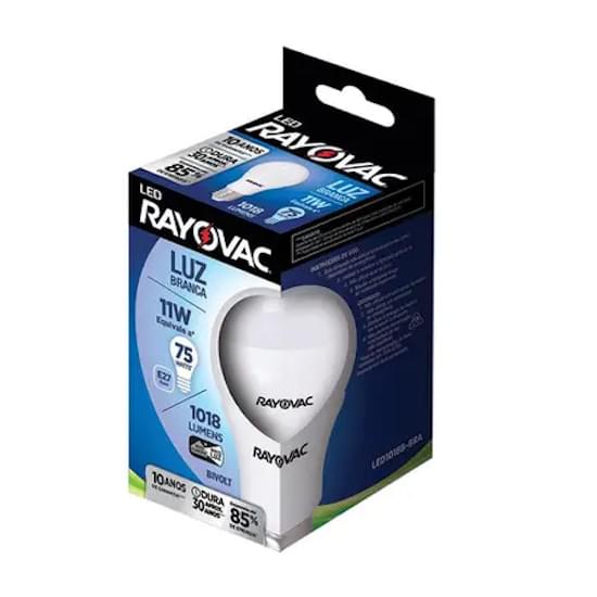 Imagem de Lâmpada rayovac bulbo led branca bivolt 11w