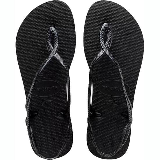 Imagem de Sandália havaianas feminina luna preto 35/36