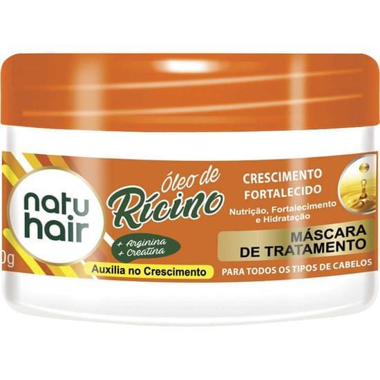 Imagem de Máscara para tratamento natu hair óleo de rícino 350g