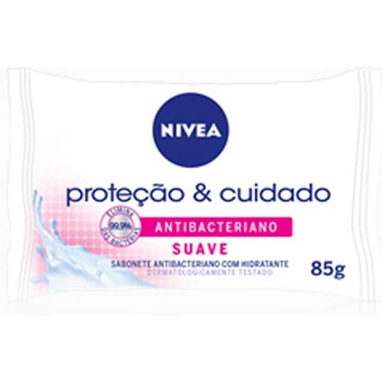 Imagem de Sabonete em barra antibacteriano nivea suave 85g