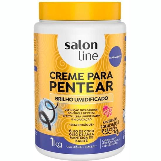 Imagem de Creme para pentear salon line brilho umidificado 1kg