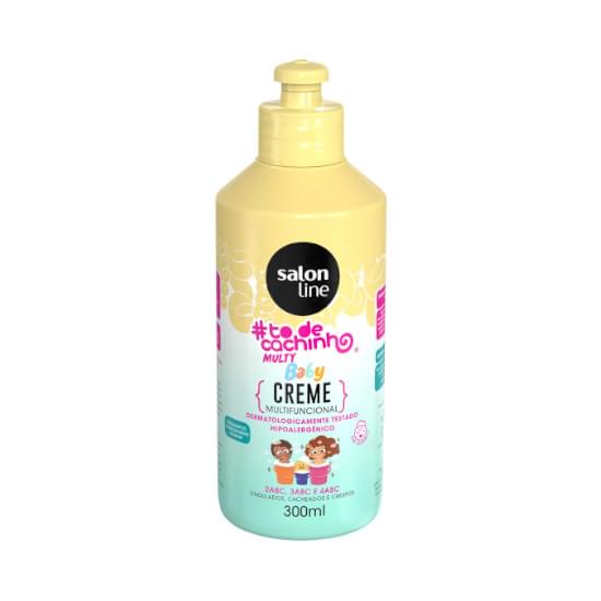 Imagem de Creme de pentear multifuncional #todecachinho baby salon line 300ml