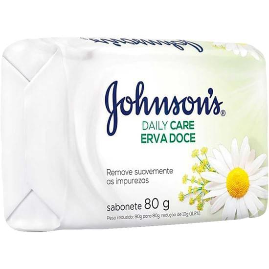 Imagem de Sabonete em barra johnsons daily care erva doce 80g