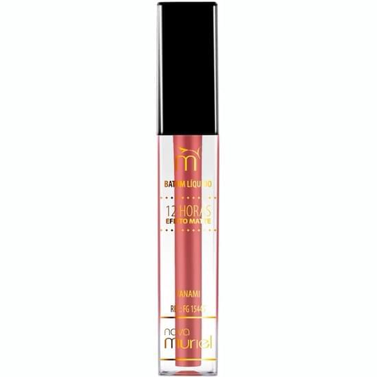 Imagem de Batom líquido matte muriel tanami nude sensação 4ml