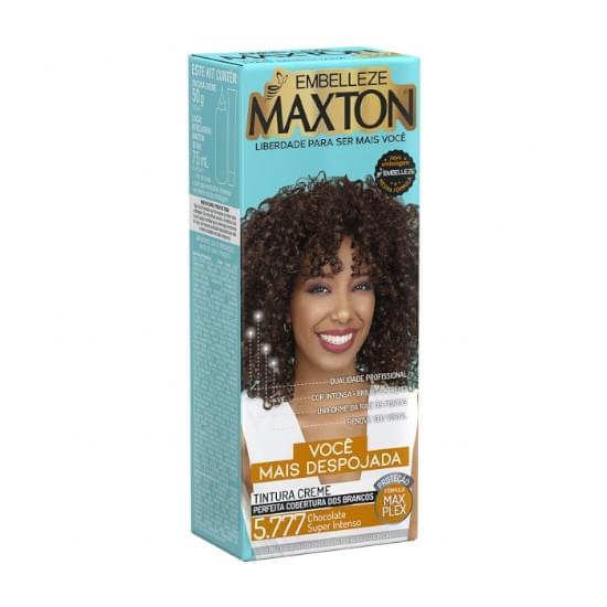 Imagem de Tintura maxton 5.777 chocolate super intenso