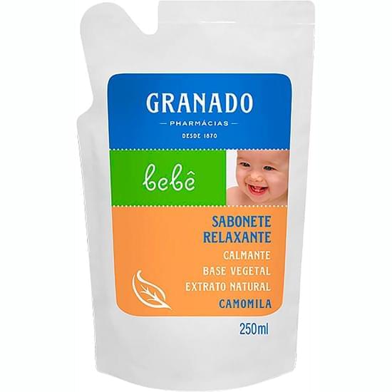 Imagem de Sabonete líquido infantil granado bebê camomila refil 250ml