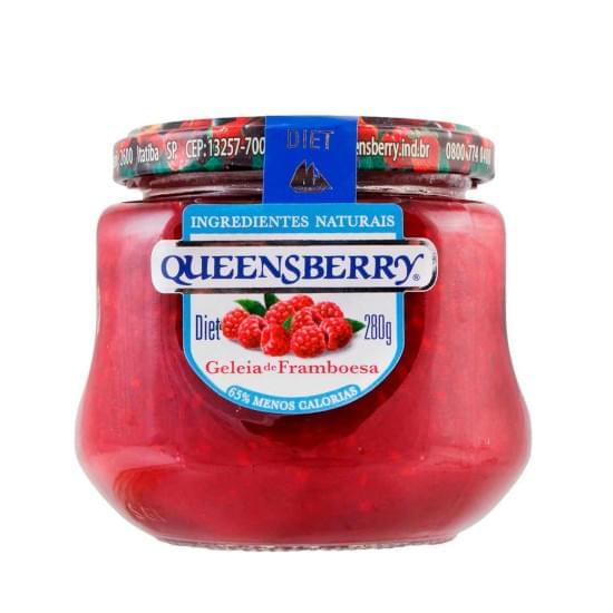 Imagem de Geleia queensberry diet framboesa vidro 280g