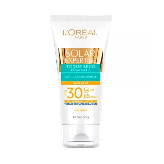 Imagem de Protetor facial solar expertise loreal fps 30 antiacne 50g