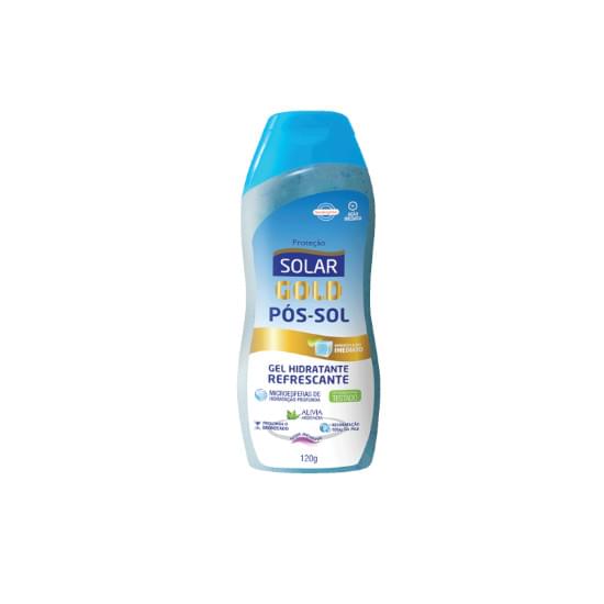 Imagem de Pós sol solar gold gel hidratante e refrescante 120ml