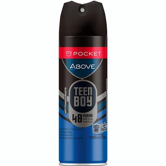 Imagem de Desodorante aerosol masculinoabove teen boy pocket 50g