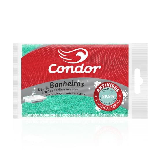 Imagem de Esponja limpeza banheiro condor