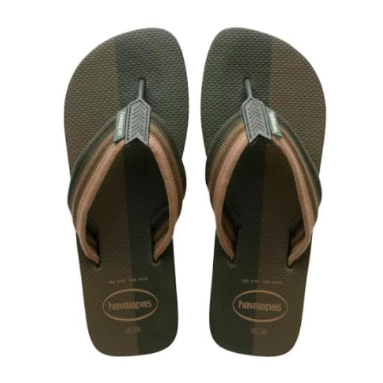 Imagem de Sandalia havaianas urban color block verde olive 37/8