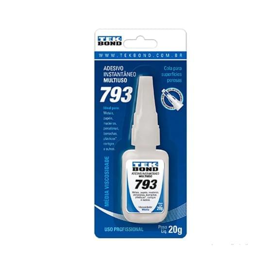 Imagem de Cola instantânea tekbond 793 20g blister