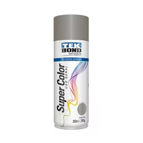 Imagem de Tinta aerosol uso geral super color  platina 350ml tekbond