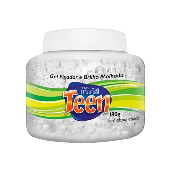 Imagem de Gel fixador muriel teen cristal pote 180g