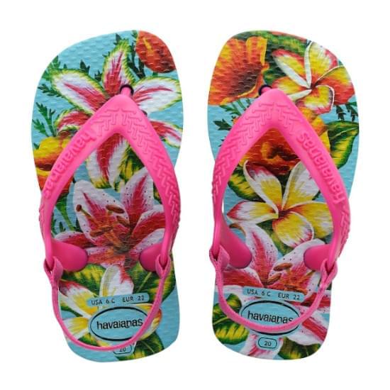 Imagem de Sandália havaianas baby chic azul 19