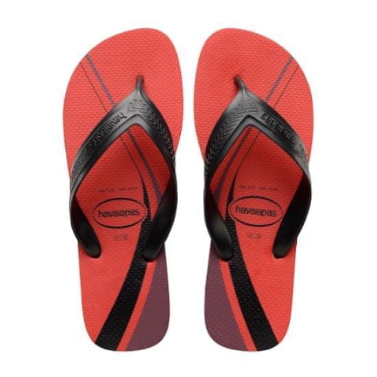 Imagem de Sandália havaianas masculino top max basic vermelho rubi 35/36