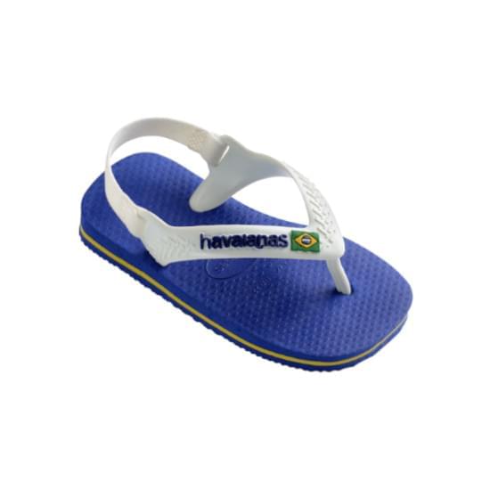 Imagem de Sandália havaianas new baby brasil azul naval  17/8