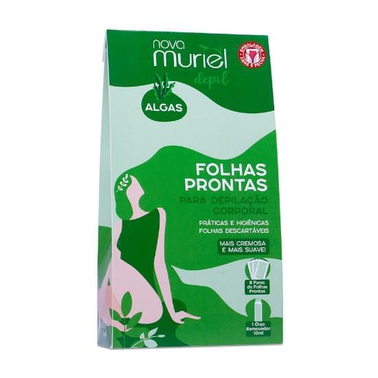 Imagem de Muriel folhas depilato algas mar c/16 un