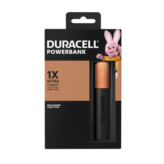 Imagem de Carregador portátil duracell  power bank 3350 mah