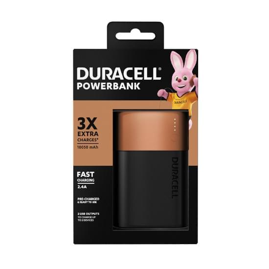 Imagem de Carregador portátil duracell  power bank 10050 mah