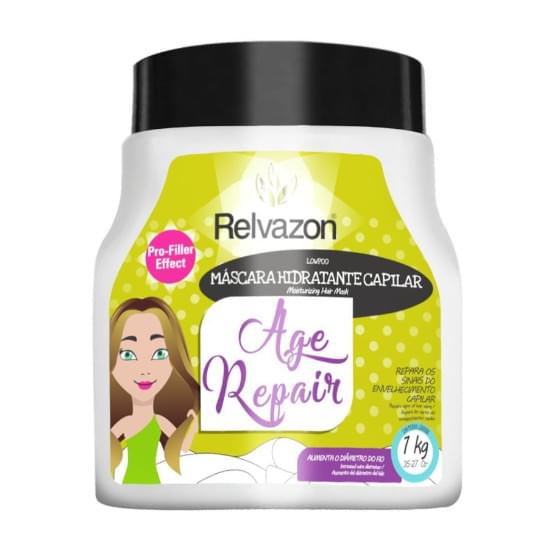 Imagem de Máscara para hidratação relvazon age repair 1kg