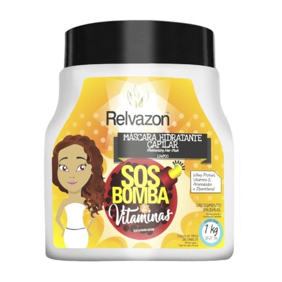 Imagem de Máscara para hidratação relvazon bomba de vitamina 1kg