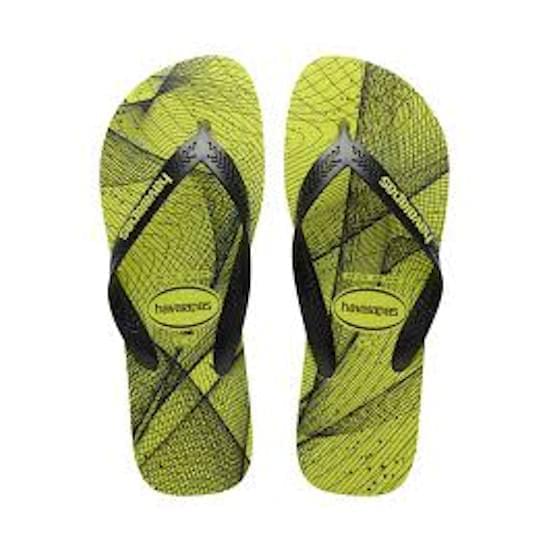 Imagem de Sandalia havaianas masculino aero graphic verde galactico 35/36