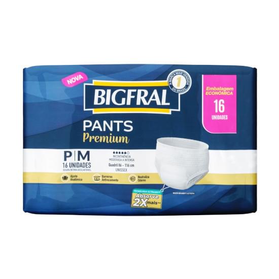 Imagem de Bigfral roupa int pants p/m c/16