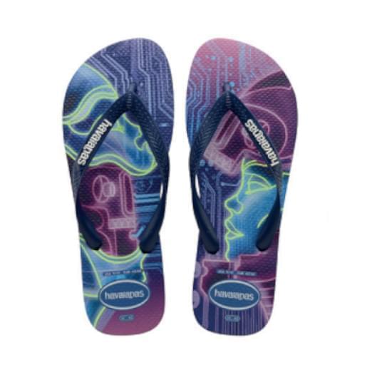 Imagem de Sandália havaiana masculina 4 nite marinho 35/36