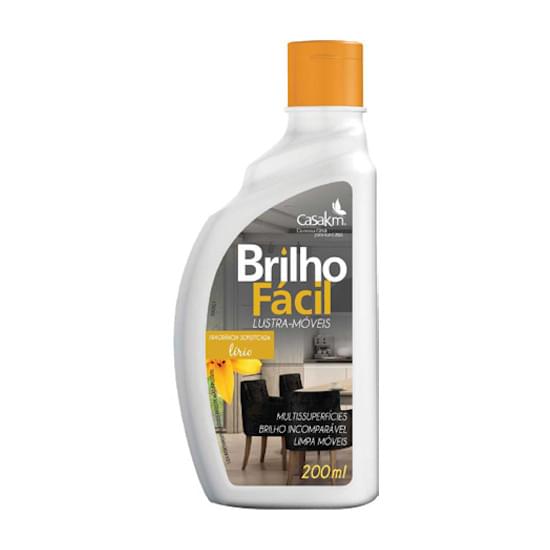 Imagem de Casakm brilho fácil lustra móveis lírio 200ml