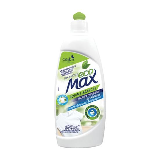 Imagem de Casakm ecomax tira manchas líquido roupas brancas 500ml