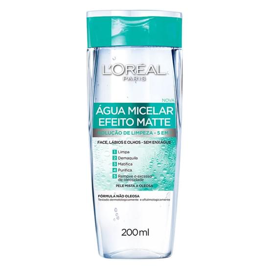 Imagem de Água micelar loréal efeito matte 200ml