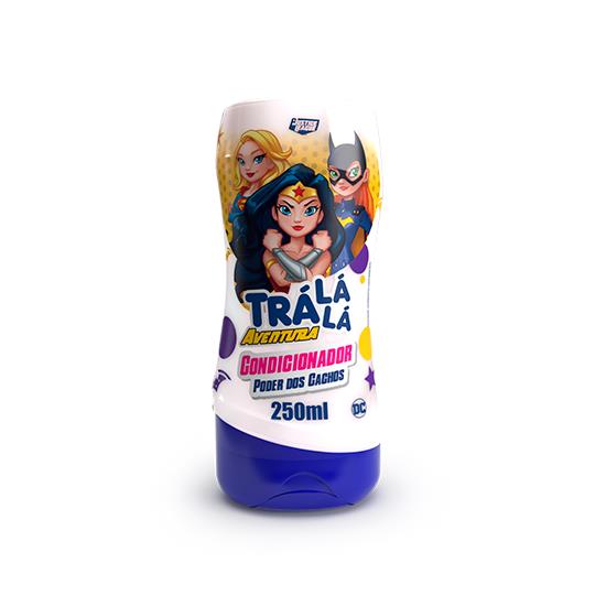 Imagem de Condicionador infantil justice league trá lá lá aventura poder dos cachos 250ml