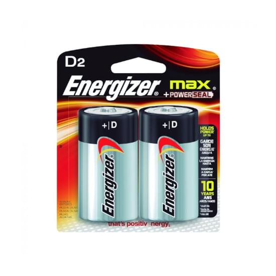 Imagem de Pilha energizer max alcalina d2 grande | com 2 unidades