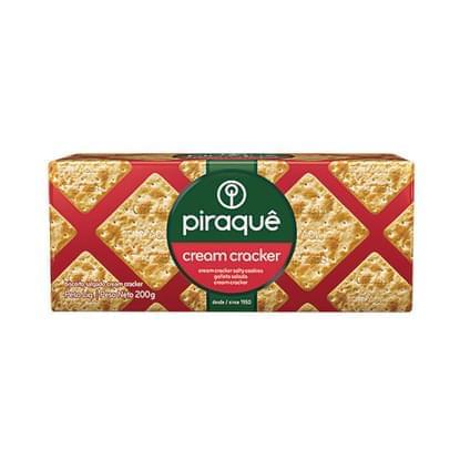 Imagem de Biscoito salgado piraque cream cracker tradicional 200g