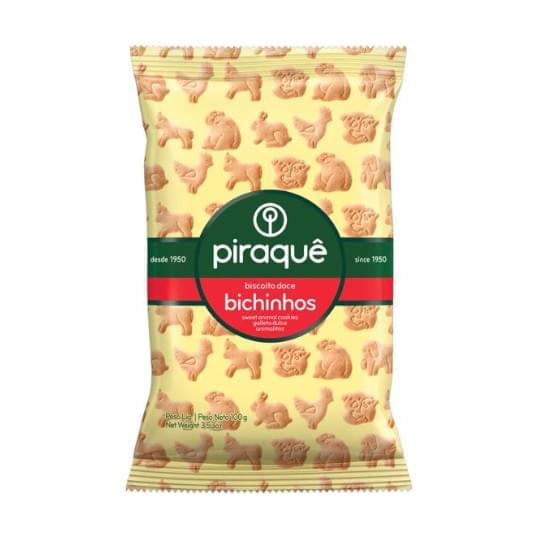 Imagem de Biscoito bichinhos piraque 100g