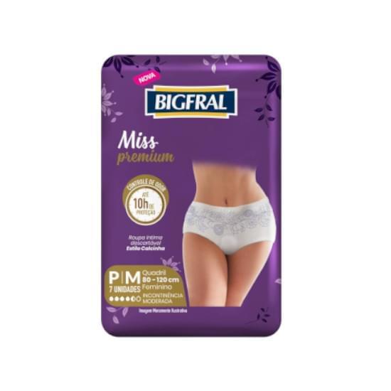 Imagem de Bigfral roupa int miss fem p/m c/7